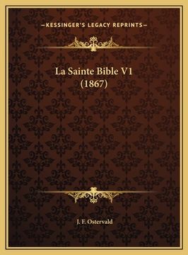 portada La Sainte Bible V1 (1867) (en Francés)