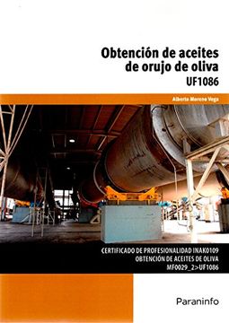 portada Obtención de aceites de orujo de oliva (in Spanish)