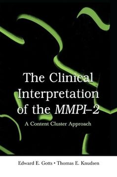 portada The Clinical Interpretation of Mmpi-2: A Content Cluster Approach (en Inglés)