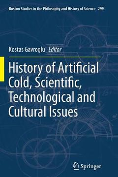 portada History of Artificial Cold, Scientific, Technological and Cultural Issues (in English)