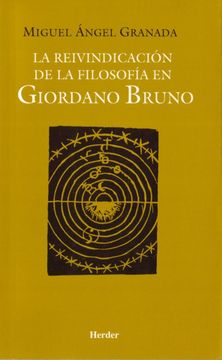 portada La Reivindicación de la Filosofía en Giordano Bruno (in Spanish)