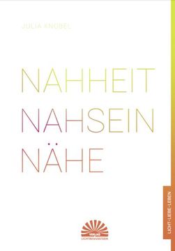 portada Nahheit - Nahsein - Nähe (in German)