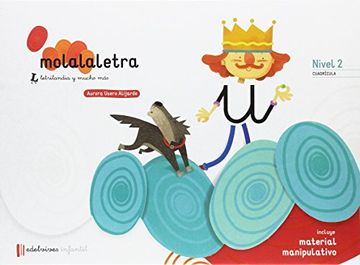portada Mola la Letra, Nivel 2, 4 Años