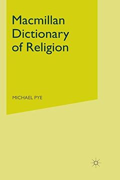portada Macmillan Dictionary of Religion (Dictionary Series) (en Inglés)