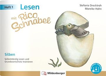 portada Lesen mit Rico Schnabel, Heft 1: Silben Selbstständig Lesen und Grundwortschatz Trainieren (in German)