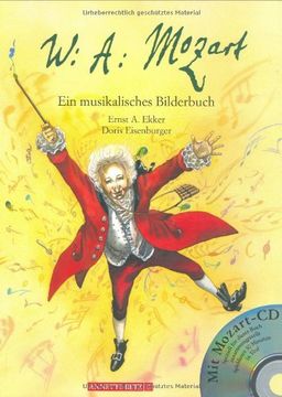 portada Wolfgang Amadeus Mozart: Ein musikalisches Bilderbuch (en Alemán)