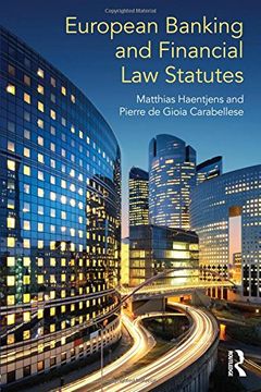 portada European Banking and Financial Law Statutes