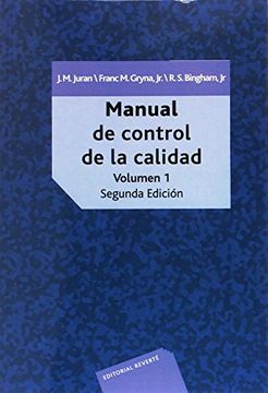 portada Manual de Control de la Calidad. Vol. 1 (Imp. Dig. ) (in Spanish)