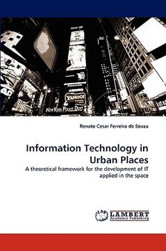 portada information technology in urban places (en Inglés)