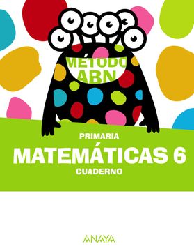 portada Matemáticas abn 6. Cuaderno (in Spanish)