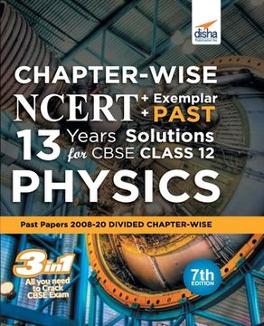 portada Chapter-wise NCERT + Exemplar + PAST 13 Years Solutions for CBSE Class 12 Physics 7th Edition (en Inglés)