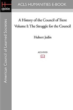 portada a history of the council of trent volume i: the struggle for the council