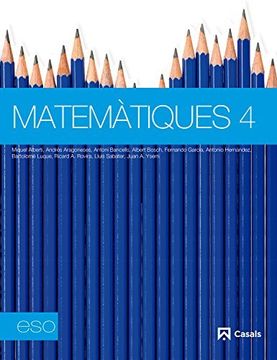 portada Matemàtiques 4 ESO (2012) (en Catalá)