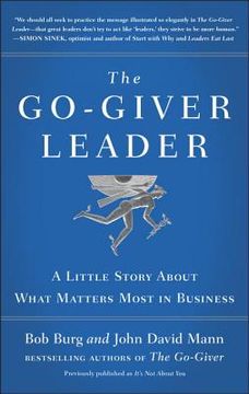 portada The Go-Giver Leader: A Little Story About What Matters Most in Business (in English)