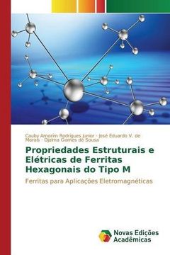 portada Propriedades Estruturais e Elétricas de Ferritas Hexagonais do Tipo M: Ferritas para Aplicações Eletromagnéticas (Portuguese Edition)