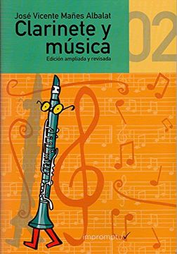 portada MAÑES ALBALAT J.V. - Clarinete y Musica Vol.2 (Metodo) para Clarinete (Ed.Revisada y Ampliada)