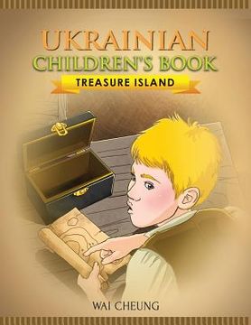 portada Ukrainian Children's Book: Treasure Island (en Inglés)