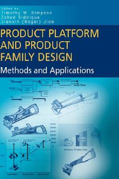 portada product platform and product family design: methods and applications (en Inglés)