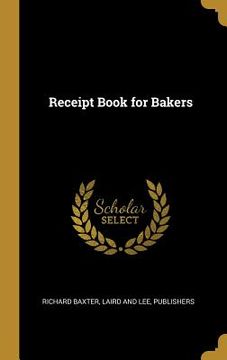 portada Receipt Book for Bakers (in English)