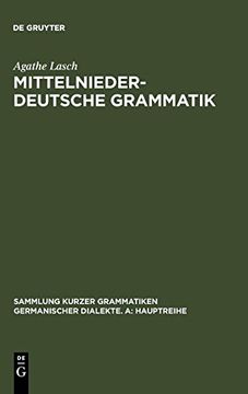 portada Mittelniederdeutsche Grammatik (en Alemán)