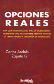 portada Opciones Reales. Teoría y Práctica (in Spanish)