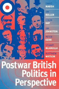 portada postwar british politics in perspective (in English)