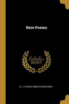 portada Rere Poems (en Inglés)