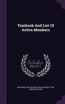 portada Yearbook And List Of Active Members (en Inglés)