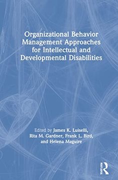 portada Organizational Behavior Management Approaches for Intellectual and Developmental Disabilities (en Inglés)
