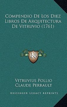 portada Compendio de los Diez Libros de Arquitectura de Vitruvio (1761)