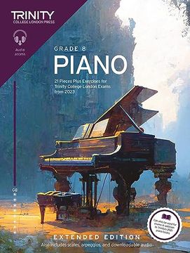 portada Trinity College London Piano Exam Pieces Plus Exercises From 2023: Grade 8: Extended Edition