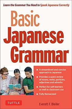 portada Basic Japanese Grammar: Learn the Grammar you Need to Speak Japanese Correctly (Master the Jlpt) (in English)
