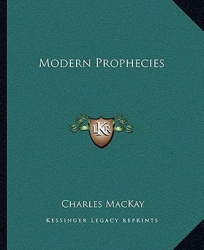 portada modern prophecies (en Inglés)