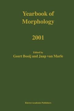 portada yearbook of morphology 2001 (in English)