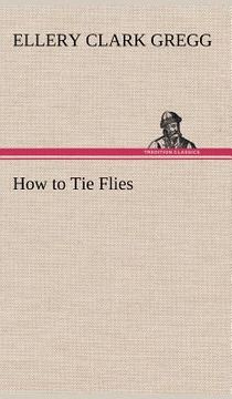 portada how to tie flies (in English)