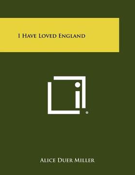 portada i have loved england (in English)