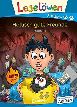 portada Leselöwen 2. Klasse - Höllisch Gute Freunde: Mit Leselernschrift Abezeh - Erstlesebuch für Kinder ab 7 Jahren (Luzifer Junior) (en Alemán)