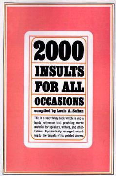 portada 2000 insults for all occasions (in English)