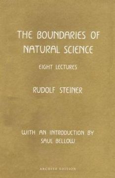portada boundaries of natural science (en Inglés)
