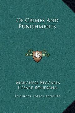 portada of crimes and punishments (en Inglés)