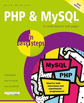portada Php & Mysql in Easy Steps: Covers Mysql 8. 0 (en Inglés)