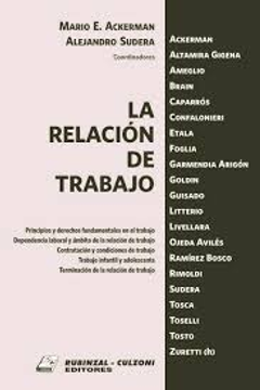 portada La Relación De Trabajo (in Spanish)