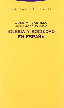 portada Iglesia y sociedad en España (in Spanish)