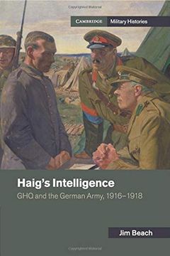 portada Haig's Intelligence (Cambridge Military Histories) (en Inglés)
