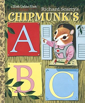 portada Richard Scarry's Chipmunk's abc (Little Golden Books) 