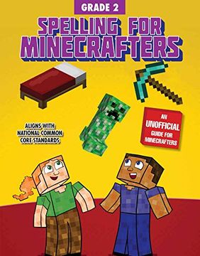 portada Spelling for Minecrafters: Grade 2 (en Inglés)