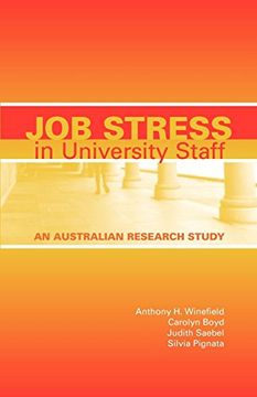 portada Job Stress in University Staff: An Australian Research Study (en Inglés)