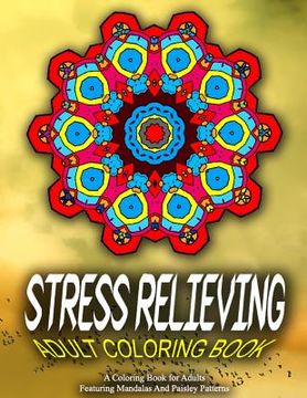 portada STRESS RELIEVING ADULT COLORING BOOK - Vol.8: relaxation coloring books for adults