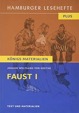 portada Faust i: Hamburger Leseheft Plus kã Nigs Materialien (en Alemán)