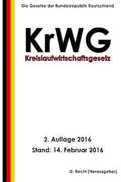 portada Kreislaufwirtschaftsgesetz - KrWG, 2. Auflage 2016